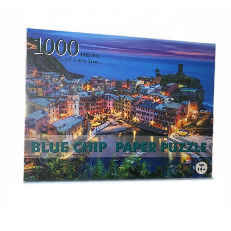 Adult 1000 Pieces Printing Puzzle Toy With Colorful Styles