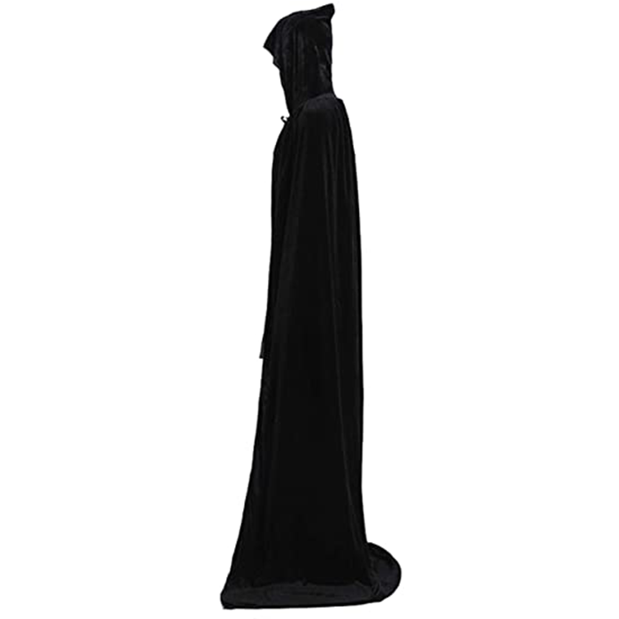 2020 Halloween Death Cape Ghost Cloak Show Costume Big Black Cloak Cosplay costume For Adult