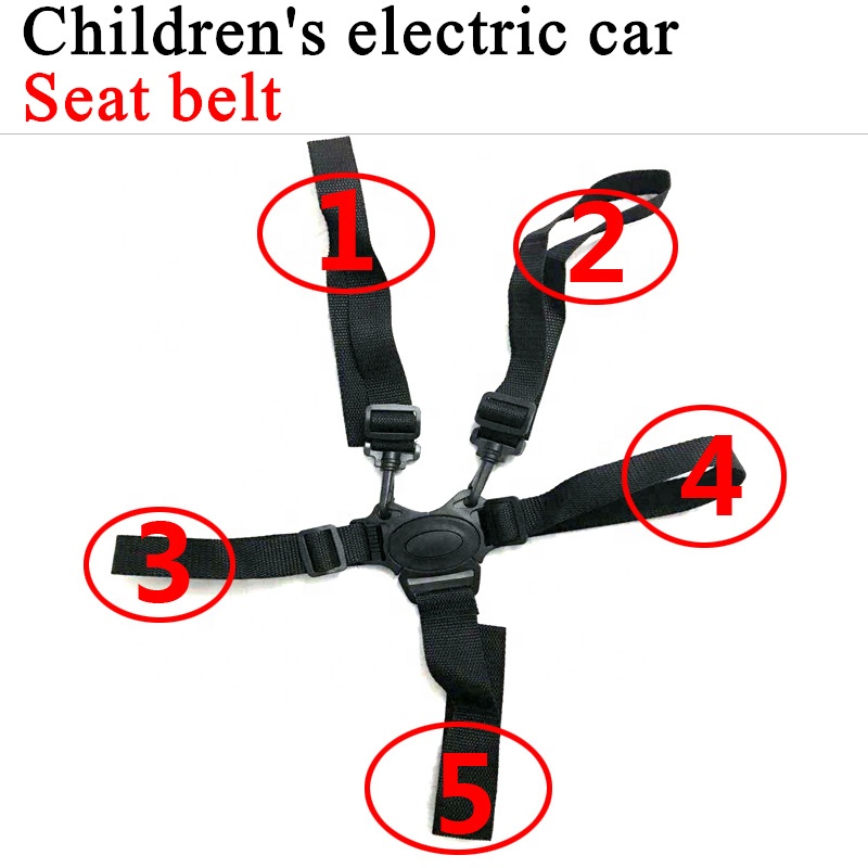 Hot five-point seat belt for children electric car cheap and safe ride on car replacement parts