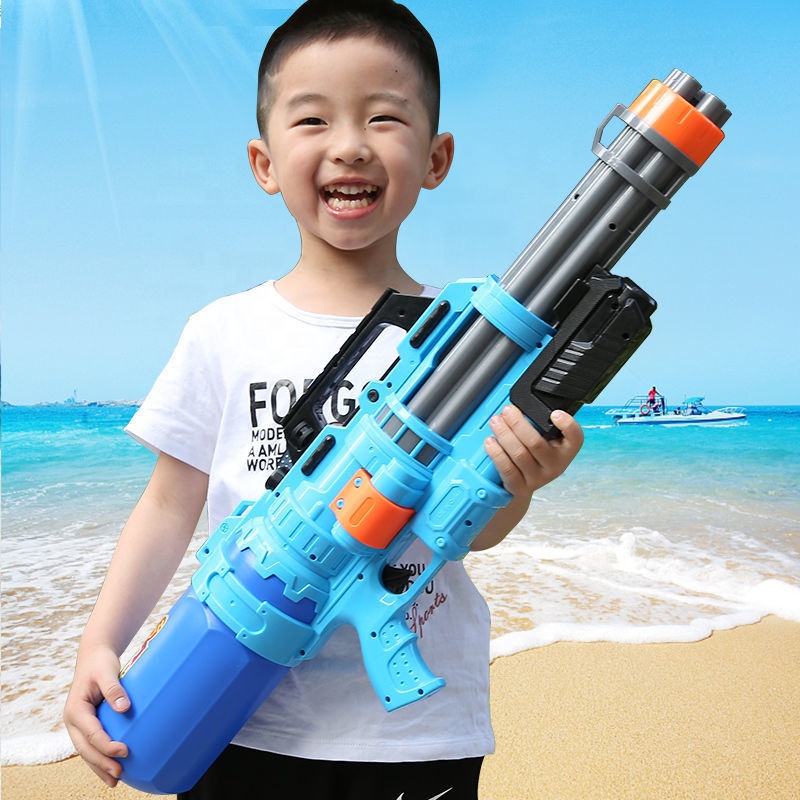 1680ml summer Large Gatling Capacity Big Water Gun for Kids High Pressure Squirt Water Up to 9-10m water pump
