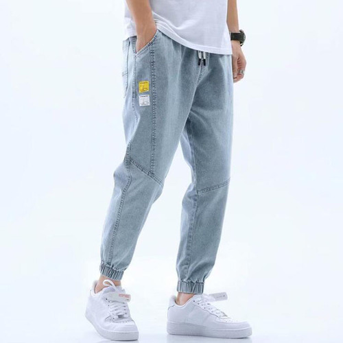 New Loose Men Jeans Male Trousers Simple Design High Quality Cozy All-match Students Daily Casual Straight Denim Pants