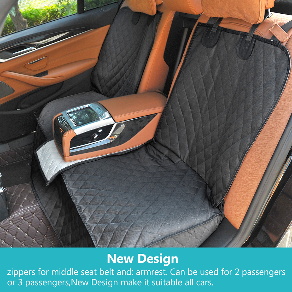 High quality fashion Outdoor travel Dog Rear Back Seat Cover Waterproof washable Pet cat lick Mat litter