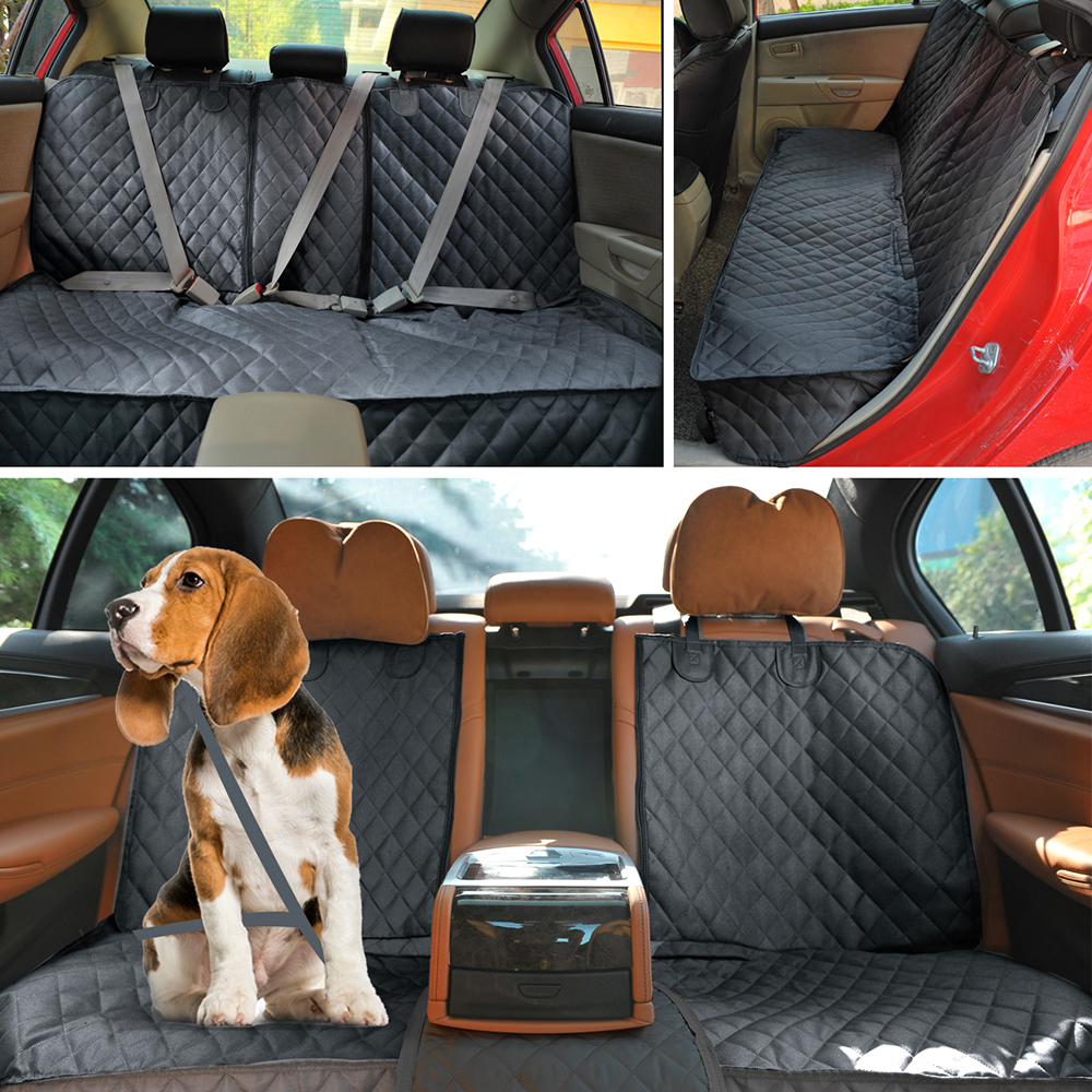 High quality fashion Outdoor travel Dog Rear Back Seat Cover Waterproof washable Pet cat lick Mat litter