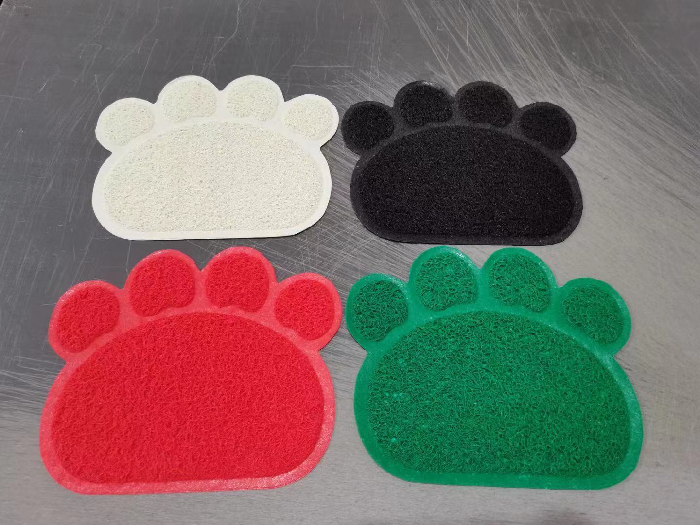 Different Colors Fashion Design Pet Shop Feeding Pvc Pet Mat