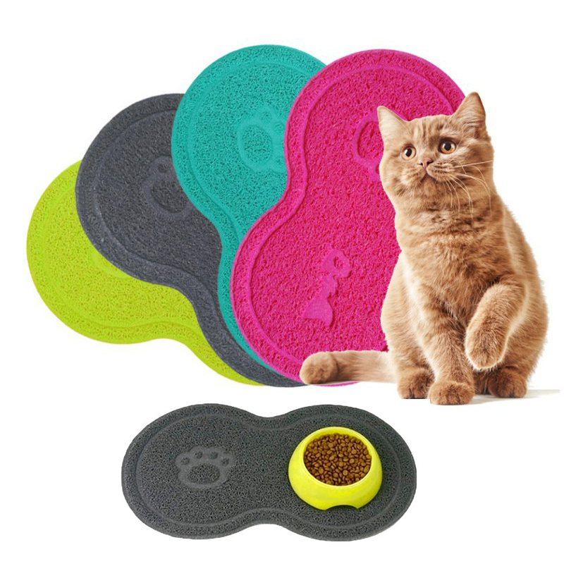 High quality  summer fashion luxury large dog feeder bowl cloud-shaped silicone mat pet cat