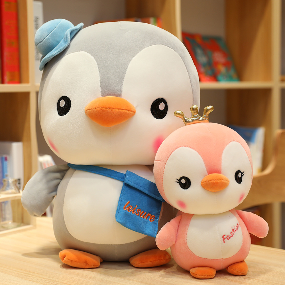 Hot Selling Penguins Plush Toys Baby and Kids Gifts Animal Birds Soft Toys Advertising and Promotional Gifts