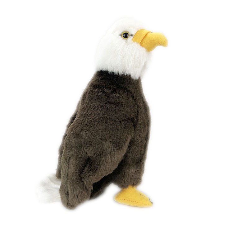 Simulation Sea Eagle Plush Toy Lifelike Stuffed Animals Toys Soft Sea Eagle Doll Peluche Animal Plush Dolls Bird