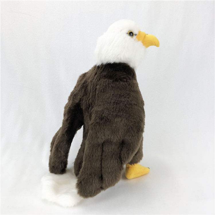 Simulation Sea Eagle Plush Toy Lifelike Stuffed Animals Toys Soft Sea Eagle Doll Peluche Animal Plush Dolls Bird