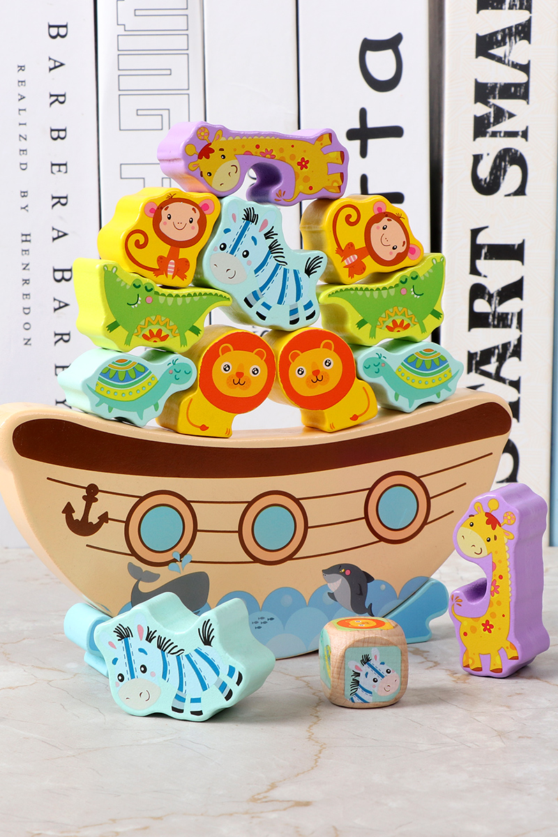 Hot Sale Bird Animal Balance Block Stacking Games Educational Toys