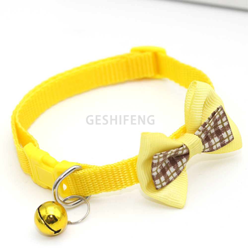 Geshifeng   Pet Supplies Bow Tie Pet Collar For Dog Cat