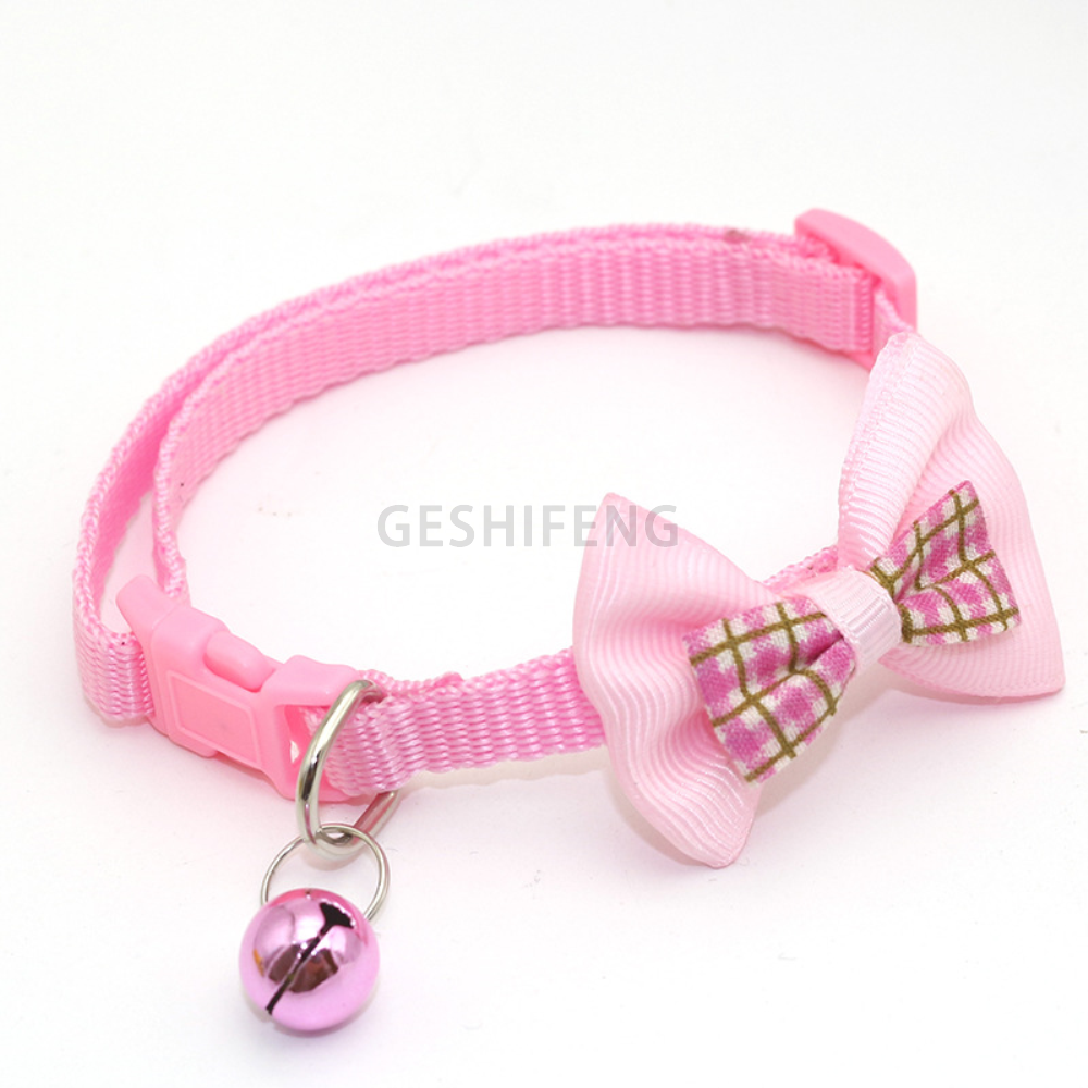 Geshifeng   Pet Supplies Bow Tie Pet Collar For Dog Cat