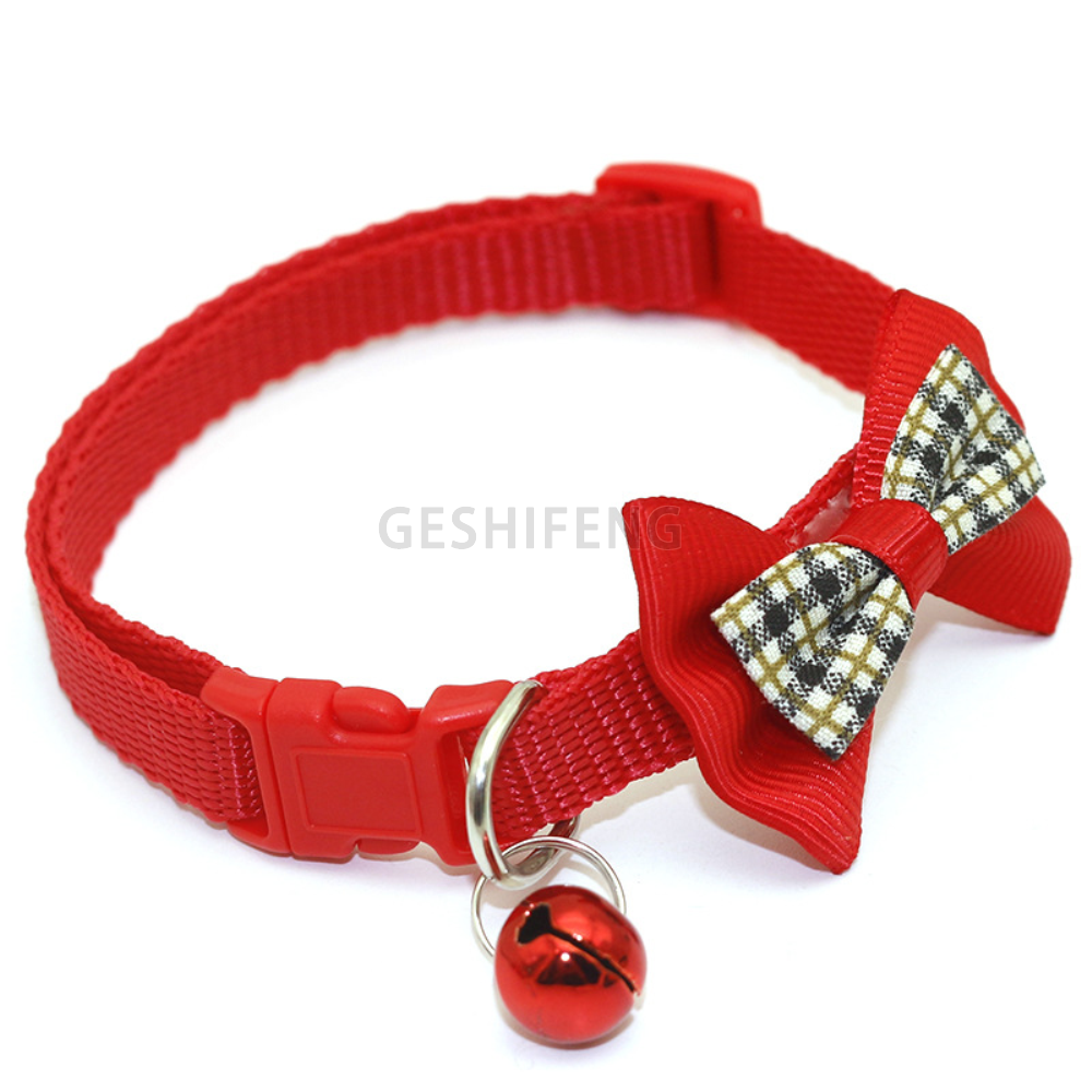 Geshifeng   Pet Supplies Bow Tie Pet Collar For Dog Cat