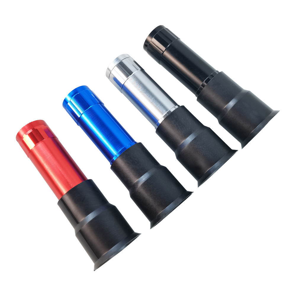 Aluminum alloy LED egg tester light blue/red/black/white egg tester