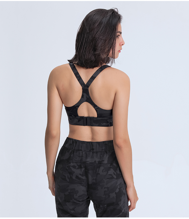  Sport Running Yoga Top Padded Gym Bras U Neck Gym Fitness Women Yoga Sports Bra