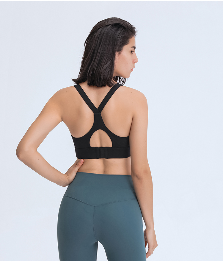  Sport Running Yoga Top Padded Gym Bras U Neck Gym Fitness Women Yoga Sports Bra