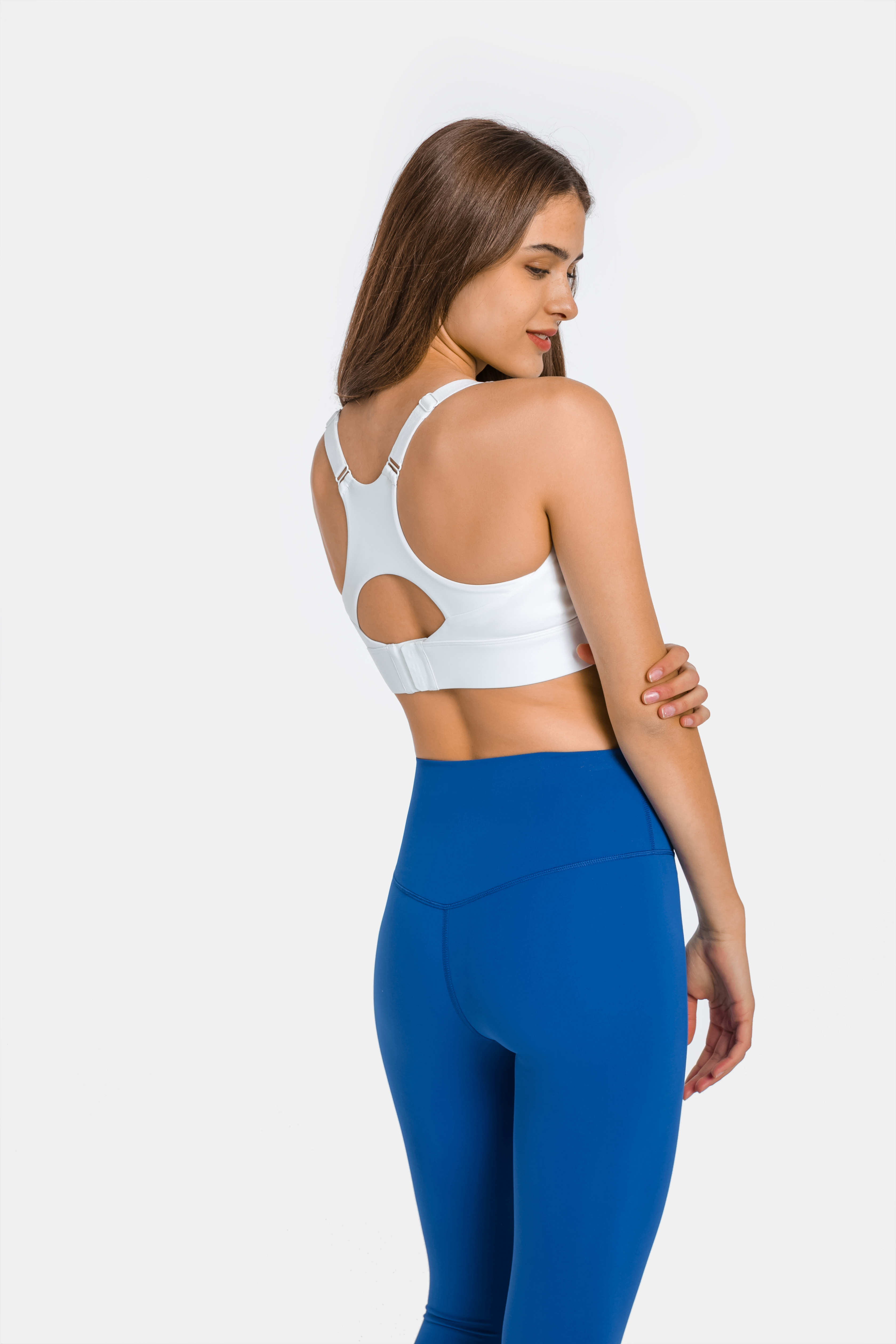 New style integrated pad high elasticity adjustable women yoga bra sports bras