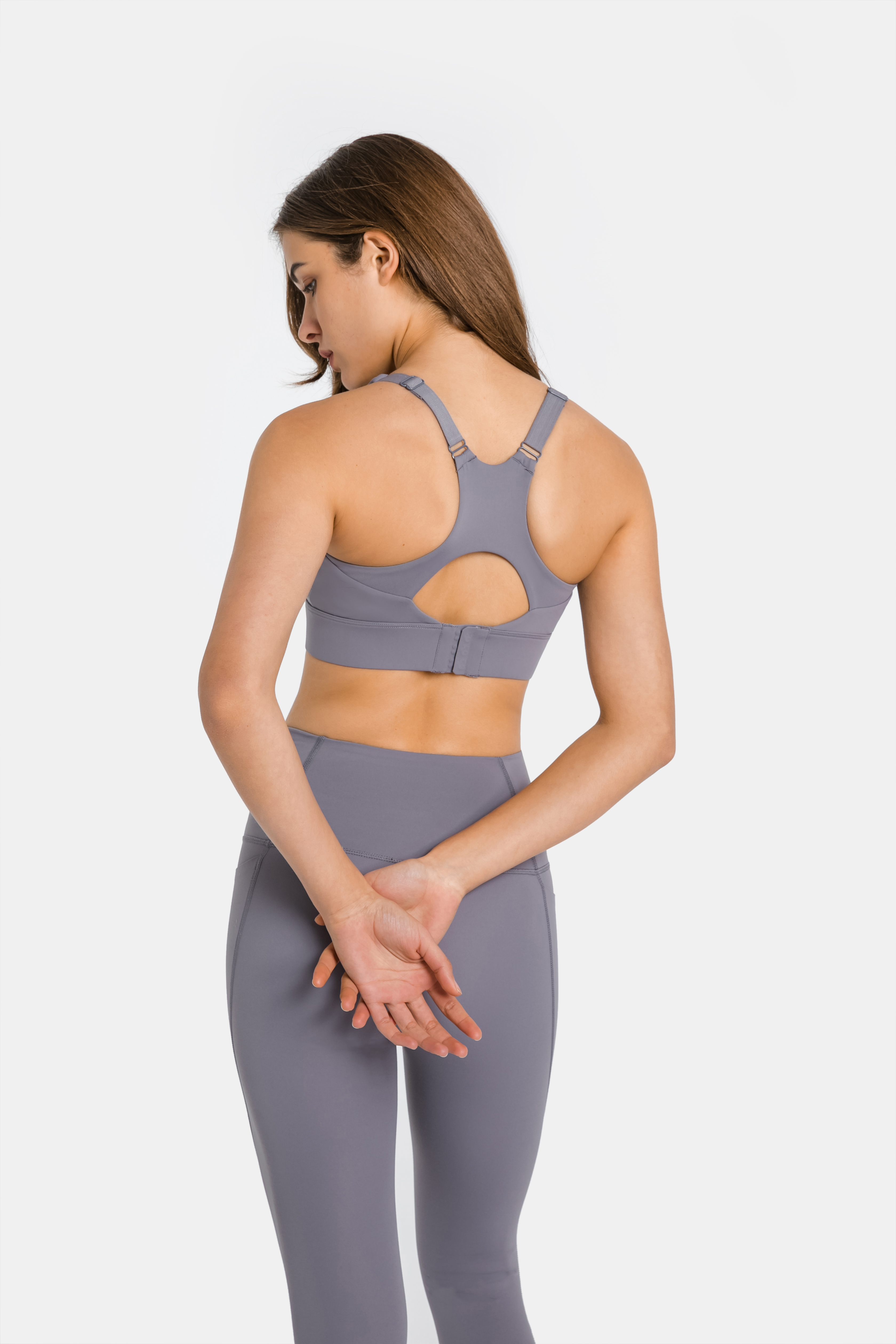 New style integrated pad high elasticity adjustable women yoga bra sports bras