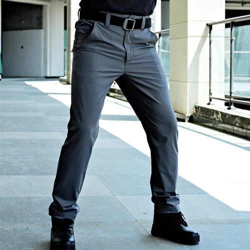 Hot Sale Long Sleeve Stretch Cargo Pocket Uniform Pants Outdoor Waterproof Hiking Cargo Range Pants Men