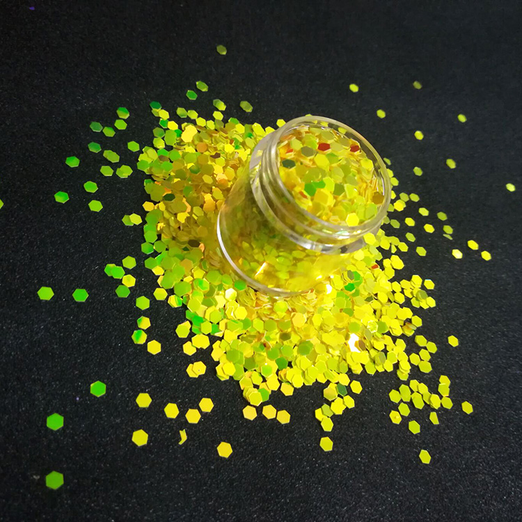 Glitter at the birthday party