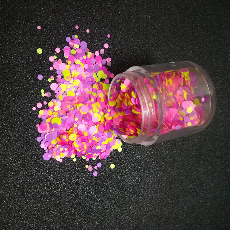 Glitter at the birthday party