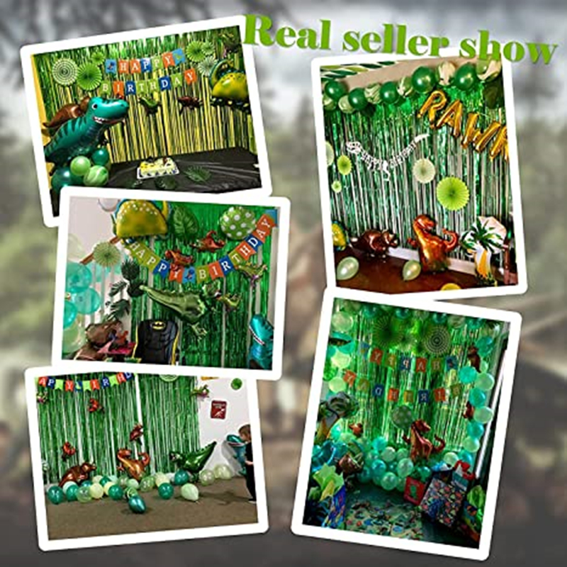 LUCKY Hot Sale 89 PCS Kid Baby Boy Happy Birthday Decorations Favors Set Jungle Dinosaur Party Supplies