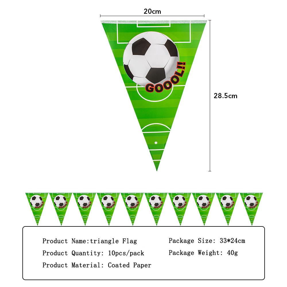  Soccer Birthday Party Decorations Supplies  Birthday Banner Kids Soccer Party Supplies