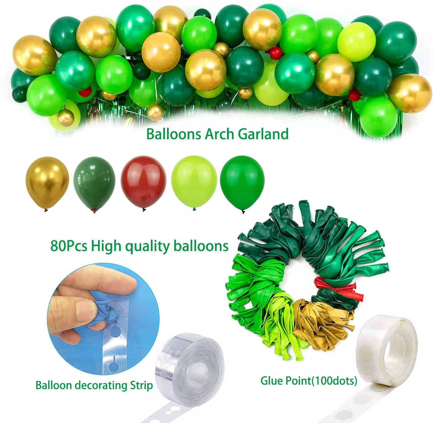 Party supplies Dinosaur Balloons Kids Boy Birthday Party Decorations Jungle Party Supplies Baby shower