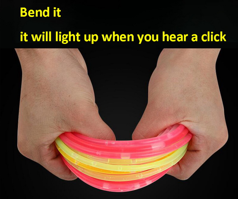 8 inch party supplies glow necklaces blue glow sticks for dance kids birthday party cycling camping 100pcs pack