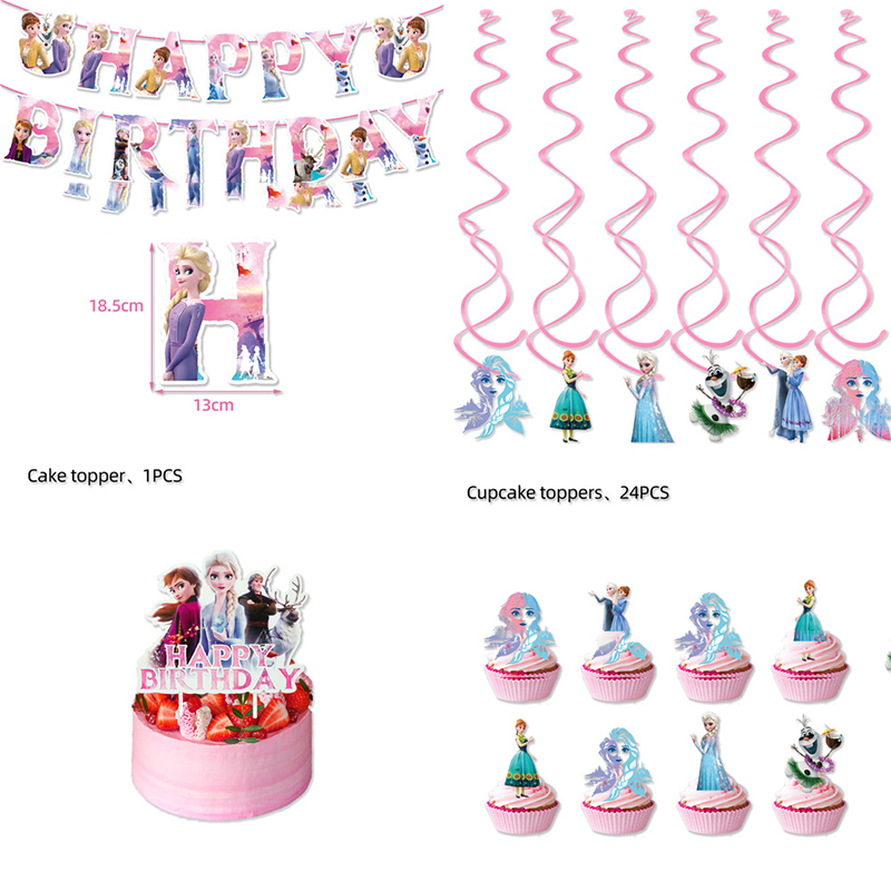 Pink girl's birthday party decoration balloon party supplies