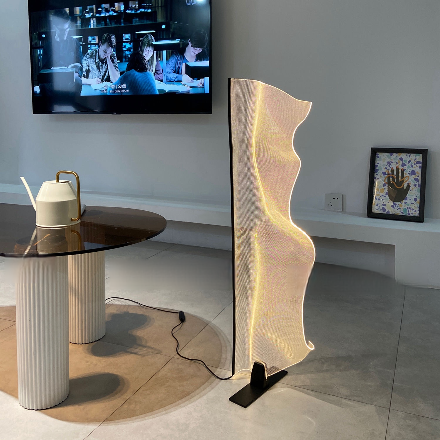 Seraphina Luminous Wave Modern Artistic Floor Lamp