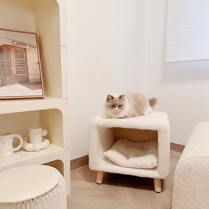 SnuggleStand Duo Pet Bed and Nightstand