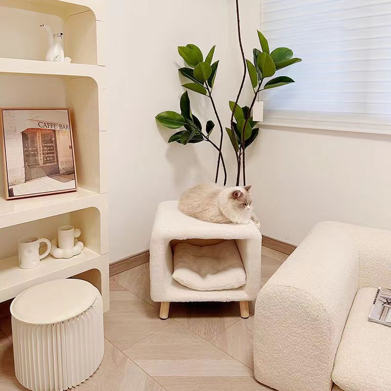 SnuggleStand Duo Pet Bed and Nightstand