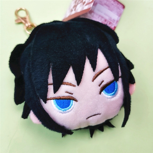 9cm Anime Demon Slayer Plush Pendant Kimetsu No Yaiba Tanjiro Nezuko Plush Wallet Keychain Pendant Stuffed Plush Doll To