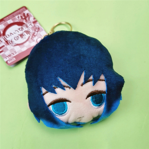 9cm Anime Demon Slayer Plush Pendant Kimetsu No Yaiba Tanjiro Nezuko Plush Wallet Keychain Pendant Stuffed Plush Doll To