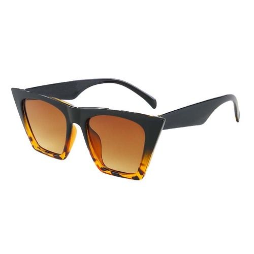Square cat-eye sunglasses Personality trend street catwalk sunglasses Fashion sunglasses