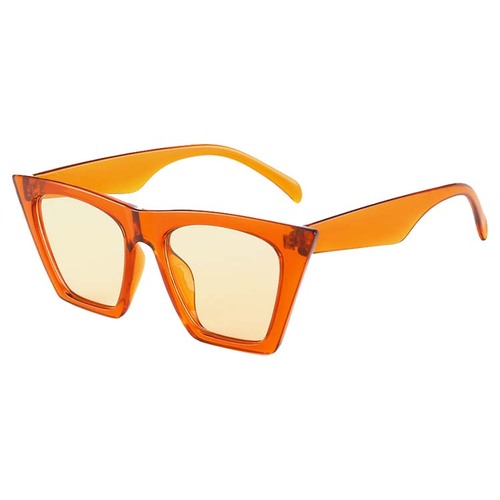 Square cat-eye sunglasses Personality trend street catwalk sunglasses Fashion sunglasses