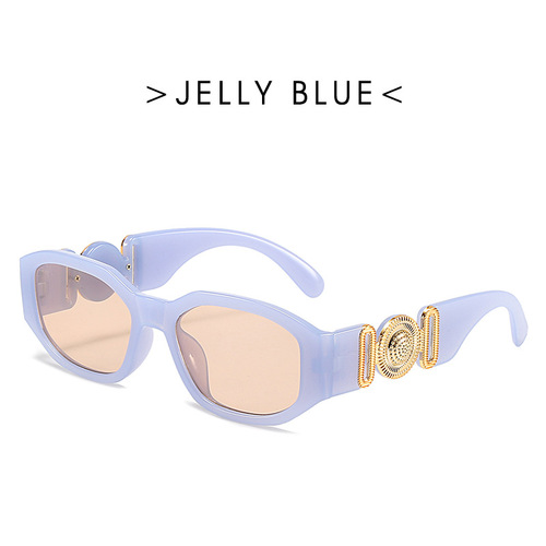 Small frame sunglasses women retro polygon trend sunglasses personality fashion men and women