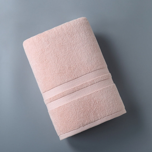 Hotel pure cotton bath towel 500g towel 140g multi-color optional absorbent soft