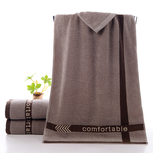 Cotton bath towel extra thick large towel adult couple bath towel