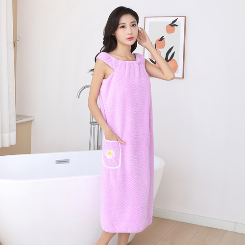 Bath towel household women can wear can be wrapped adult than pure cotton absorbent quick drying no hair bath skirt
