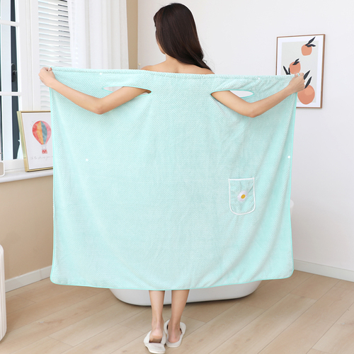 Bath towel household women can wear can be wrapped adult than pure cotton absorbent quick drying no hair bath skirt