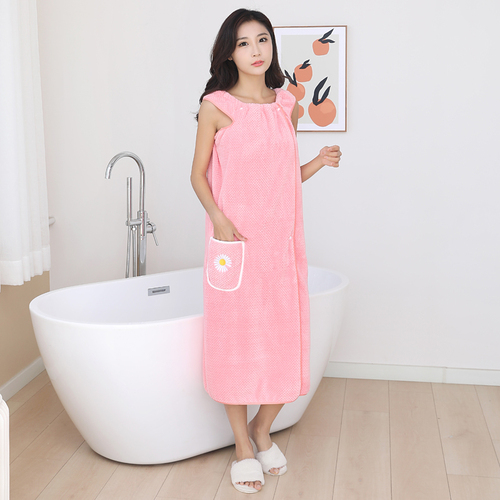 Bath towel household women can wear can be wrapped adult than pure cotton absorbent quick drying no hair bath skirt