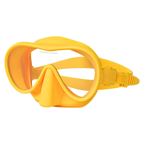 Silicone diving goggles All-inclusive diving goggles Single lens snorkeling mask professional diving supplies