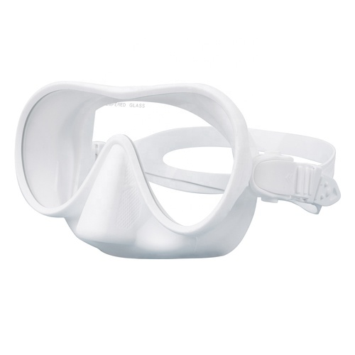 Silicone diving goggles All-inclusive diving goggles Single lens snorkeling mask professional diving supplies