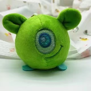 HUAYI hot selling Kawaii Cute Plush Toys Stuffed Animal Key Chain Doll Squeeze Toys For Kids