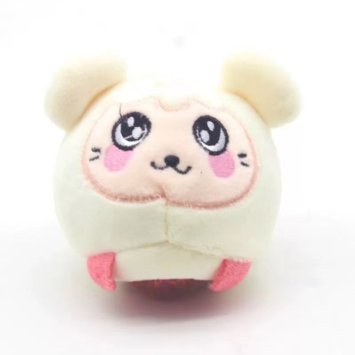 HUAYI hot selling Kawaii Cute Plush Toys Stuffed Animal Key Chain Doll Squeeze Toys For Kids