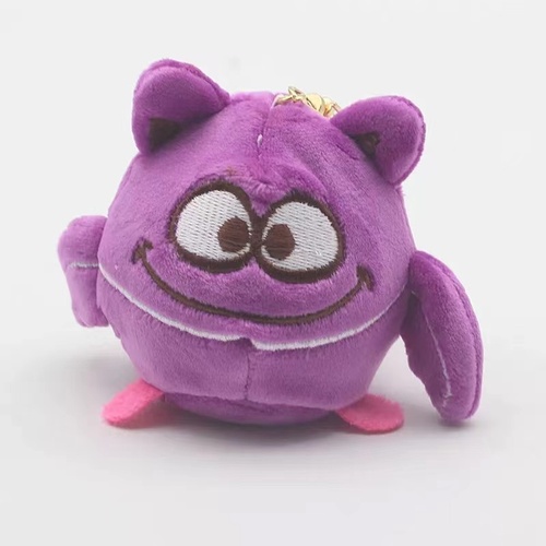 HUAYI hot selling Kawaii Cute Plush Toys Stuffed Animal Key Chain Doll Squeeze Toys For Kids
