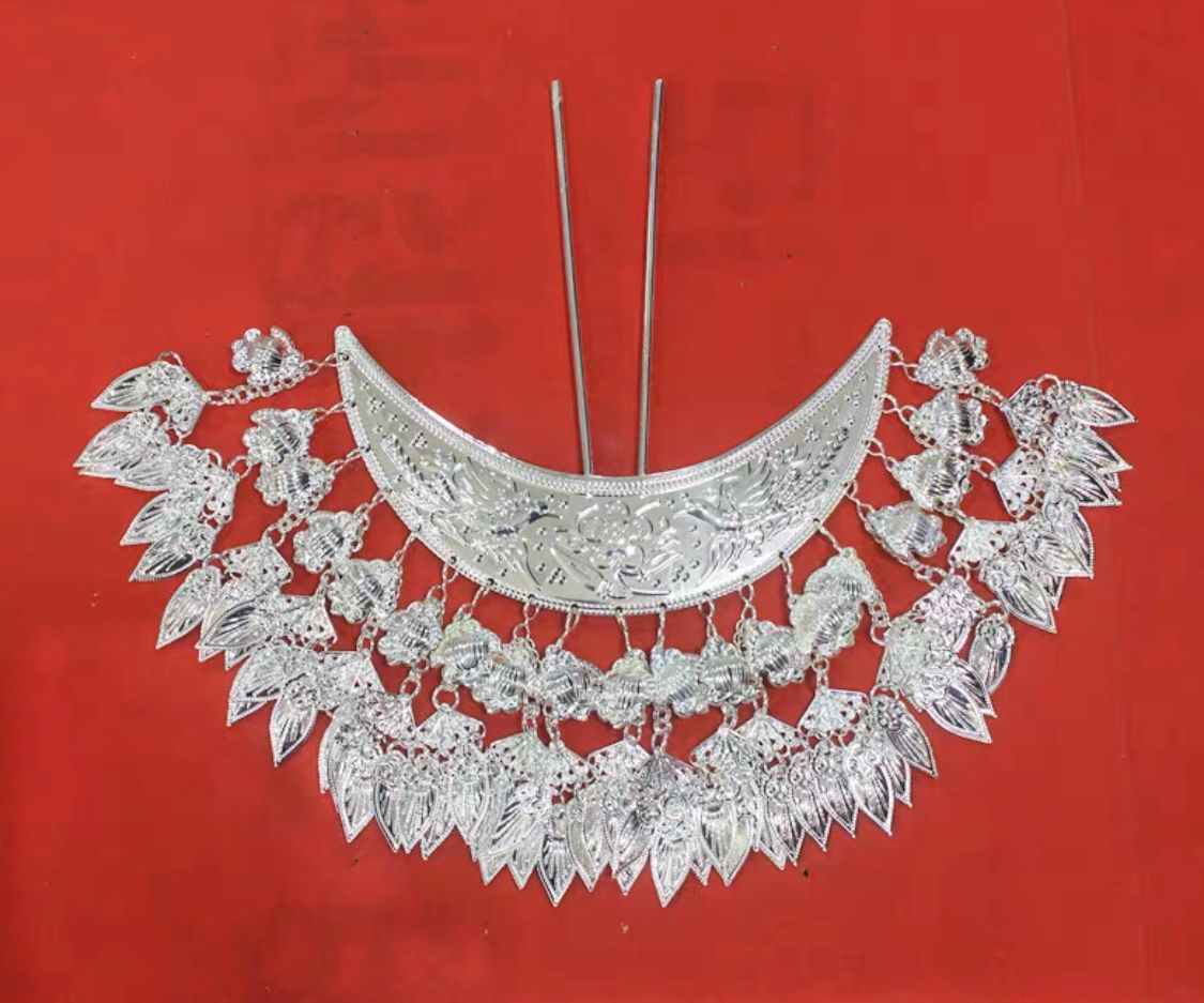 Lunaric Hanfu Jewelry Hanfu  Headwear Alloy  Hairpin  Ethnic Chinese Traditional Dress Tassel Headdress