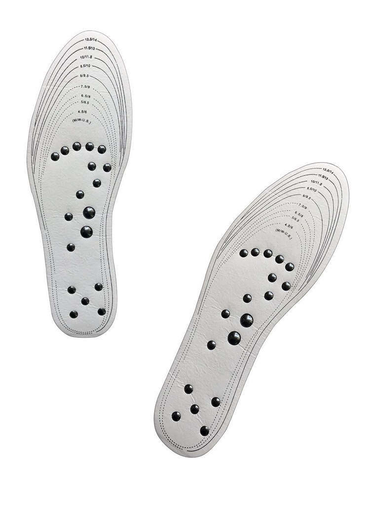 Energy Orthotics,Soft Silicone Healthy Shoe Pad Energy Massage Insole With Negative Ions And Box Packaging