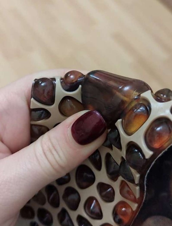 New Simulation Pebbles Massage Insole Pain Relief Shoe Inserts Lymphatic Two Way Massage Foot Pad